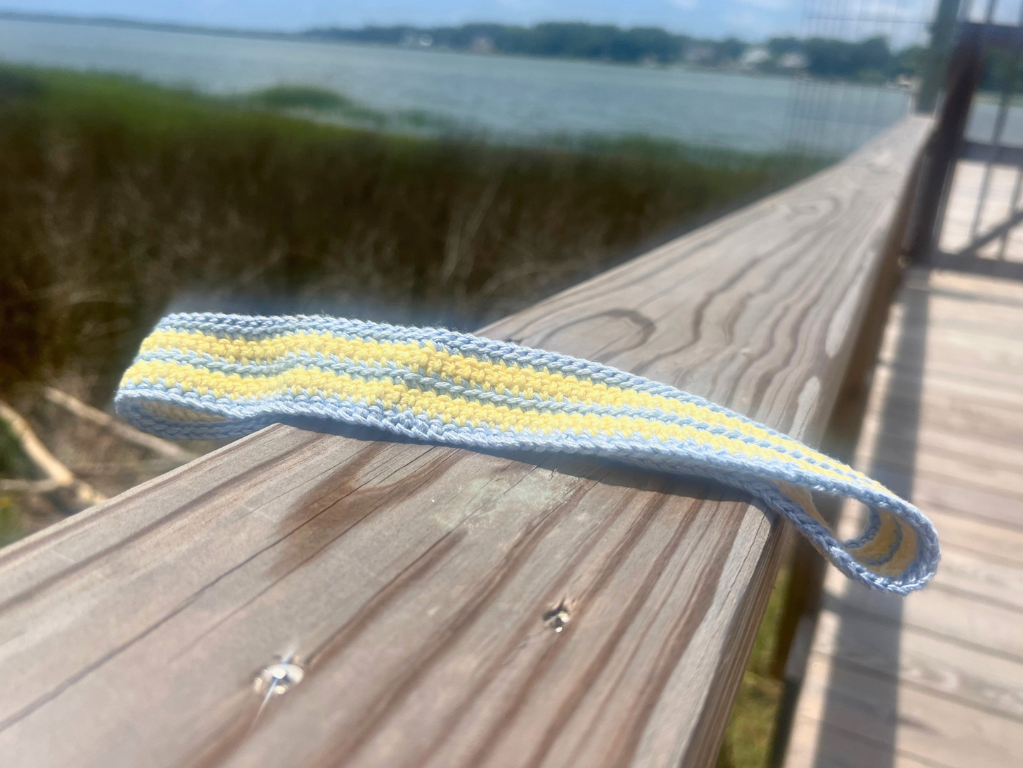 Beach Babe Headband Lemon & Blueberry